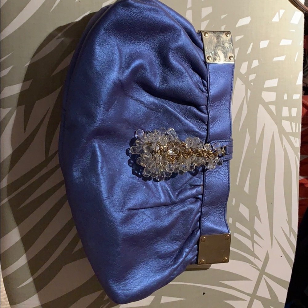 Blue clutch